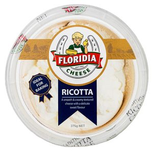 Ricotta Tubs 375g | Floridia Cheese