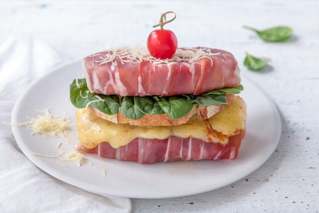 Casalingo & Prosciutto Sandwich Melt | Floridia Cheese